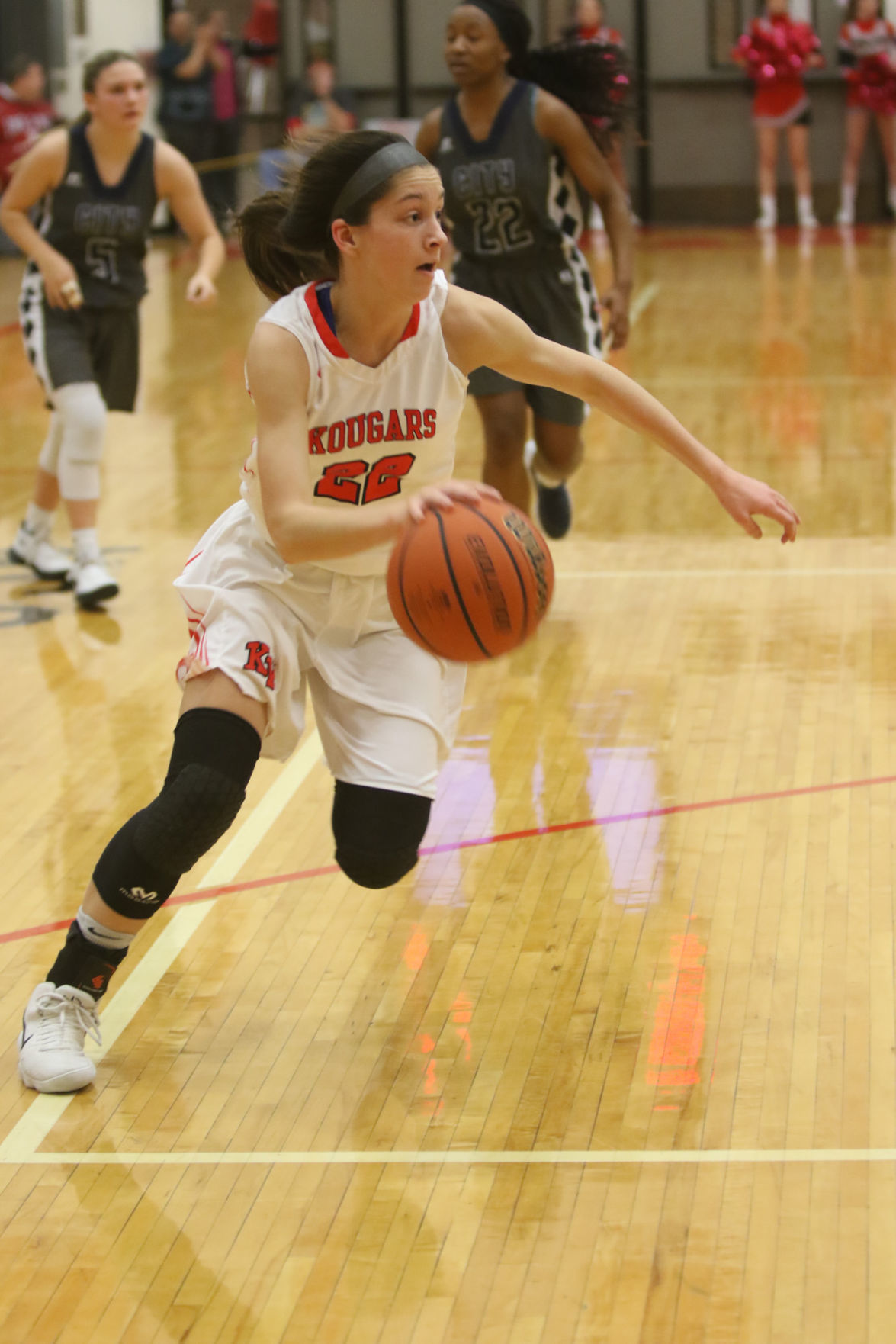 Gallery: Girls basketball sectional - Kankakee Valley vs Michigan City